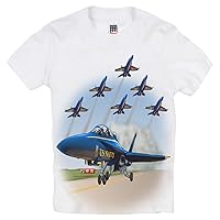 Little Boys' Airshow F18 Airplane T-Shirt