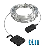49.2ft/15m One Invisible Connection Optical Cable (Newest Model) VG-SOCR15/ZA for Samsung TV QN43-85 inches LS03CA LS03BA LS03AA QLED 4K The Frame TVs (VG-SOCR15/ZA)