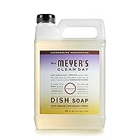 MRS. MEYER'S CLEAN DAY Liquid Dish Soap Refill, Biodegradable Formula, Compassion Flower, 48 fl. oz
