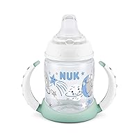 NUK Learner Cup, 5 oz, 1 Pack, 6+ Months – BPA Free, Spill Proof Sippy Cup