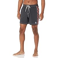 Quiksilver Men's Standard Original Arch 17nb Elastic Waist Volley Swim Trunk Bathing Suit