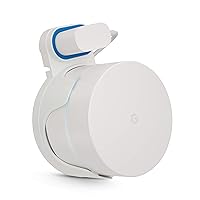 Coby Wall Mount Compatible for Google Home WiFi, White | Secures Mesh Routers to Wall Outlets, Hides USB Cable for Cable Management | Attach, Power & Charge - Easy Install, No Nails | Non-Slip Grip