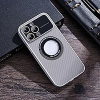 Luxury Matte Case for iPhone 14 13 12 Pro Max 11 13 14 Pro Shockproof Big Window Camera Protector Phone Cover for iPhone 14 Pro,Silver,for iPhone 12 Pro