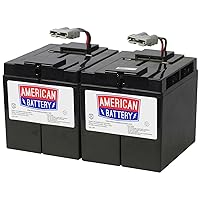 Replacement Battery - Compatible with APC RBC55