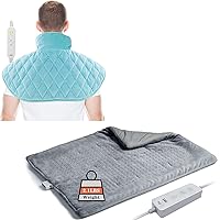 Weighted Heating Pad for Neck and Shoulder and 19