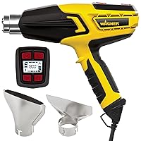 Wagner Spraytech 0503070 FURNO 700 Digital Heat Gun, 2 Nozzles & Temperature Setting Ranging 125ᵒF to 1300ᵒF, Electric Heat Gun for Paint Removal, Bending PVC, Crafts and More