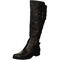 Naturalizer Womens Jessie Knee High Buckle Detail Riding Boots