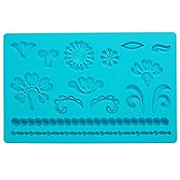 Damask Fondant and Gum Paste Silicone Mould