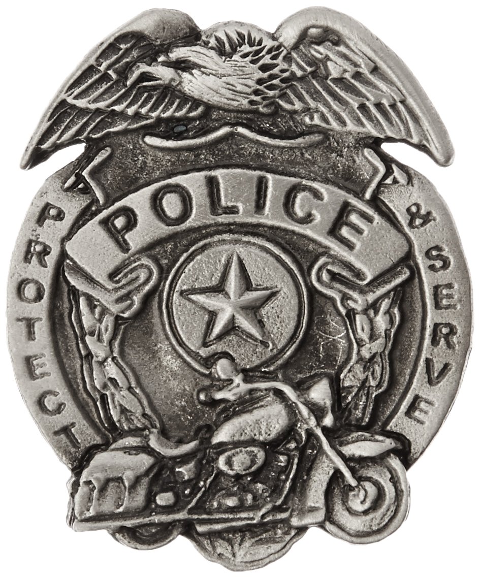 Hot Leathers PNA1130 Police Badge Pin