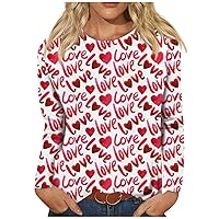Dressy Tops For Women Fashion Casual Floral Print Long Sleeve Shirts Crewneck Loose Fit Teen Tops Sweatshirt