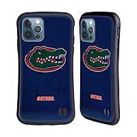 Head Case Designs Officially Licensed University of Florida UF Distressed Look Hybrid Case Compatible with Apple iPhone 12 / iPhone 12 Pro