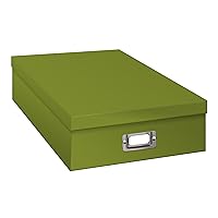 Pioneer Photo Albums OB-12/SGN/A Jumbo Scrapbook Storage Box, Spring Green