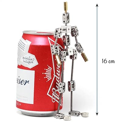 DIY Studio Stop Motion Armature Kits 11 | Metal Puppet Figure for  Character Design Creation | Not-Ready Studio Armature Kits Very Easy to  Assemble