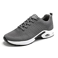 Men's Running Shoes,Casual Walking Sneakers,Sport Shoes,Air Cushion Mesh Adjustable Breathable Sneakers