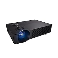 ASUS H1 1080P Movie Projector - Full HD, 3000 Lumens, 120 Hz, 125% Rec. 709, 125% sRGB, Crestron Connected Certified, HDMI, 10W Built-in Speaker Home projector compatible with PS5 & Xbox Series X/S