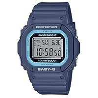 Casio] [Baby-G Wrist Watch Radio Solar BGD-5650-2JF Women's Blue