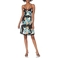 Women's Simply Bloom Midi Slip Dress, Multi, Large