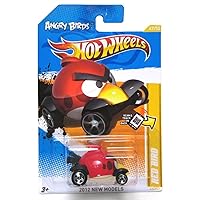 ANGRY BIRDS RED BIRD Hot Wheels 2012 New Models Series #47/50 Red Bird 1:64 Scale Collectible Die Cast Car