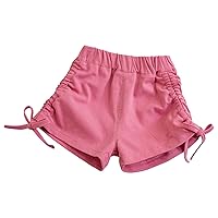 Toddler Baby Girls Shorts Solid Color Shorts Summer Outdoor Casual Fashionable Shorts Sweat Shorts for Playground