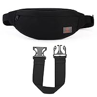 TINYAT Travel Fanny Pack Waist bag Sling Pocket Super Lightweight Strap Expander Waist Pack Adjustable Elastic Buckle, Tool Kit T201