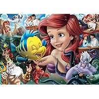 Ravensburger Disney Collector's Edition Heroines: The Little Mermaid 1000 Piece Jigsaw Puzzle for Adults - 12000567 - Handcrafted Tooling, Made in Germany, Every Piece Fits Together Perfectly