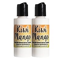 The Lotion Company 24 Hour Skin Therapy Lotion, Full Body Moisturizer, Travel size, Paraben Free, Made in USA, Kiwi Mango Fragrance, 2 oz. (pack of 2)