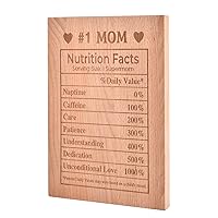 Mothers Day Gifts for Mom from Daughter or Son - Personalized Engraved Cutting Board as Mom Gift for Mom Birthday Holiday Wedding Anniversary Thanksgiving Day Christmas Mothers Day