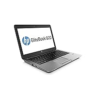 HP EliteBook 820 G1 12.5in Laptop, Intel Core i7-4600U 2.1GHz, 8GB Ram, 256GB Solid State Drive, Windows 10 Pro 64bit (Renewed)
