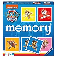 Ravensburger Paw Patrol Memory Game - Matching Picture Snap Pairs for Kids Age 3 Years Up - Educational Todder Toy