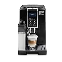 DeLonghi ECAM35055B Compact Fully Automatic Coffee Maker with Milk Tank, Black