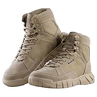 Waterproof Hiking Work Boots Men's Tactical Boots 6 Inches Lightweight Military Boots Breathable Desert Boots