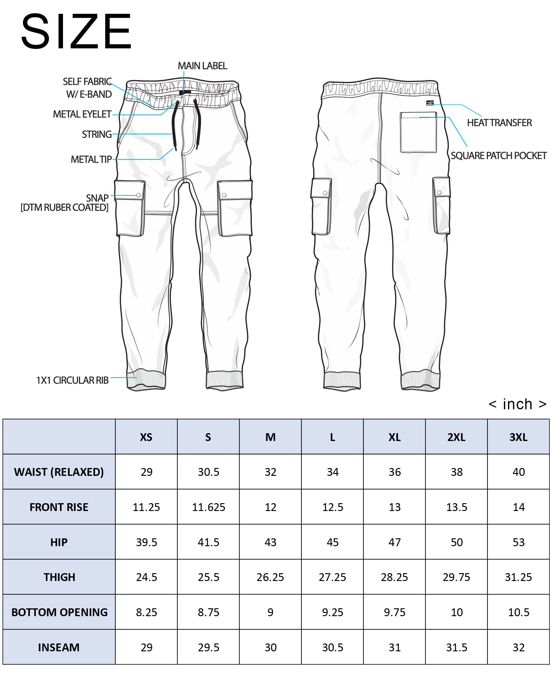 Southpole Men's Active Fleece Open Bottom Sweatpants - Regular and Big & Tall Sizes