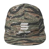 Solana Hat (Embroidered Five Panel Cap) SOL Crypto