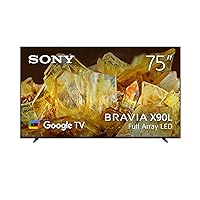 Sony 55 Inch 4K Ultra HD TV X90L Series: BRAVIA XR Full Array LED Smart Google TV with Dolby Vision HDR and Exclusive Features for The Playstation® 5 XR55X90L- 2023 Model,Black
