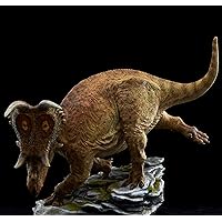 Mu See Studio 110 Diabloceratops Scene Statue Ceratopsidae Dinosaur Resin Collector Toys Animal Art Model Decoration Gift for Adult
