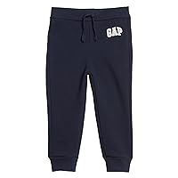 GAP Baby Boys' Logo Pull-on Jogger Sweatpants