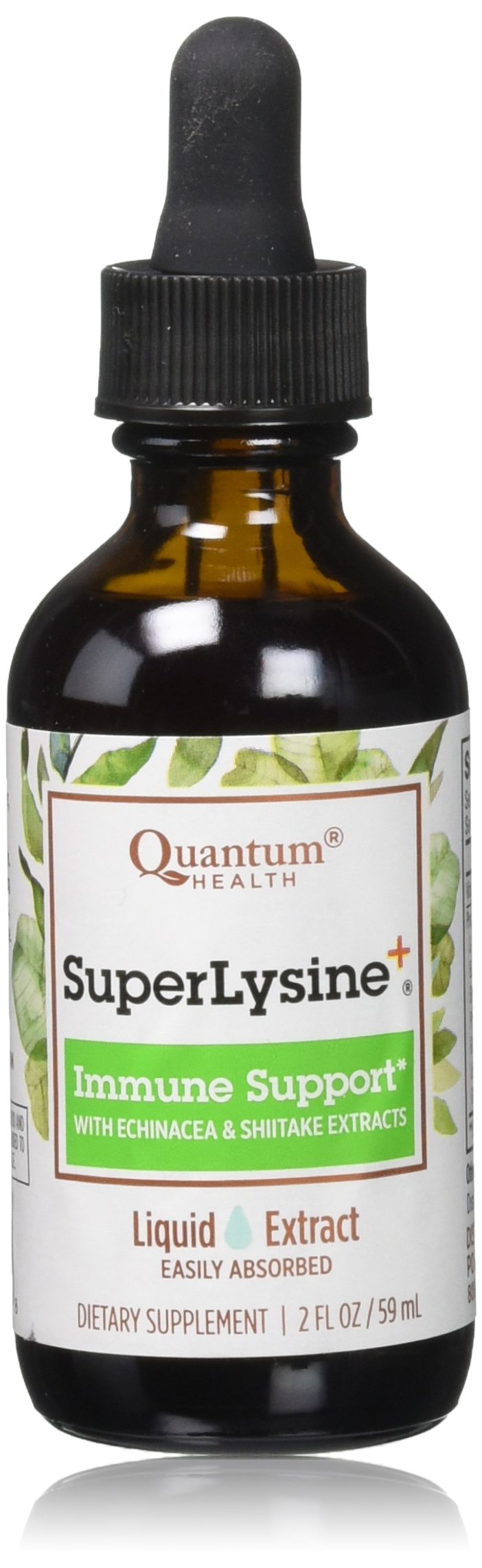 Quantum Super Lysine+ Liquid Extract 2 fl oz (59 ml) Liquid (Pack of 2)