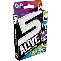 Hasbro Disney Frozen Five Alive Card Game, Quick Game for Kids and Families, Easy to Learn Family Game from 8 Years, 5 Alive Card Game for 2-6 Players