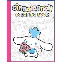 Cinnamoroll Coloring Book The Adventures Colouring Activity for Kids (Cinna the One)