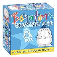 Boynton's Greatest Hits The Big Blue Box (Boxed Set): Moo, Baa, La La La!; A to Z; Doggies; Blue Hat, Green Hat Boynton's Greatest Hits The Big Blue Box (Boxed Set): Moo, Baa, La La La!; A to Z; Doggies; Blue Hat, Green Hat Board book