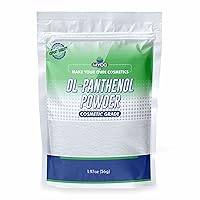 DL-Panthenol Powder - Provitamin B5 Powder for Cosmetics, Hair & Skin Care - 1.97oz / 56gm