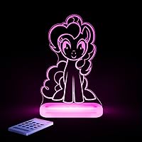Pinkie Pie My Little Pony StarLight -Color Change 12 Color Pattern LED Decorative Night Light for Kids with Remote