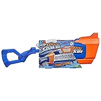 NERF Super Soaker Rainstorm Water Blaster, Drenching Outdoor Water-Blasting Fun for Kids Teens Adults, Easy Fill and Blast
