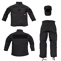 Trendy Apparel Shop Kid's Law Enforcement Uniform 3pc Set Costume Cap, Jacket, Pants