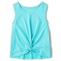 The Children's Place Girls' Active Twist Front Tank Top