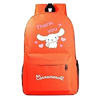 Cinnamoroll Canvas Bookbag Classic Graphic Laptop Knapsack Large Capacity Graphic Backpack