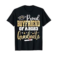 Proud Boyfriend of a 2023 Graduate Class Senior Graduation T-Shirt