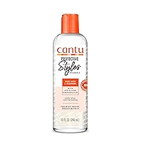 Cantu Protective Styles by Angela Hair Bath & Cleanser with Apple Cider Vinegar & Aloe, 10 Ounce