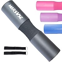 Squat Pad - Foam Barbell Pad for Squats Cushion, Lunges & Bar Padding for  Hip Thrusts - Standard Olympic Weight Bar Pad - Provides Cushion to Neck  and