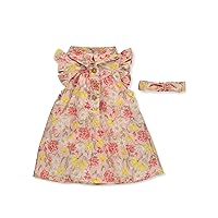 Baby Girls' 2-Piece Floral Sundress Set Outfit